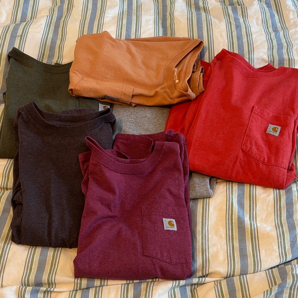 Carhartt T-Shirt Bundle (7 shirts)